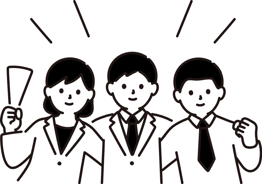 国内で組織した開発チーム